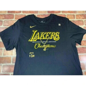 Los Angeles Lakers Nike 2020 NBA Finals Championship Shirt Mens XL NWOT